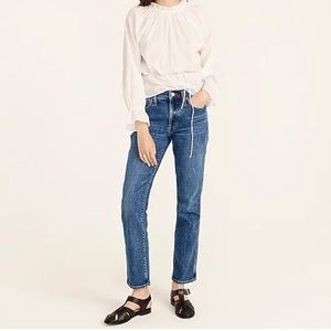 J. Crew 9" mid-rise vintage slim-straight jean in Catskill wash sz 25